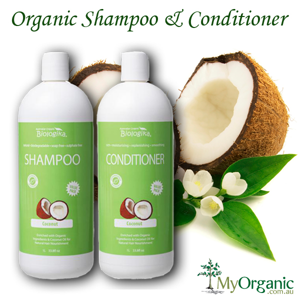 natural shampoo and conditioner